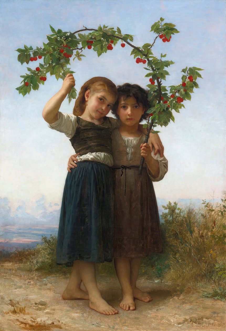 Gałązka Wiśni autorstwa William Adolphe Bouguereau