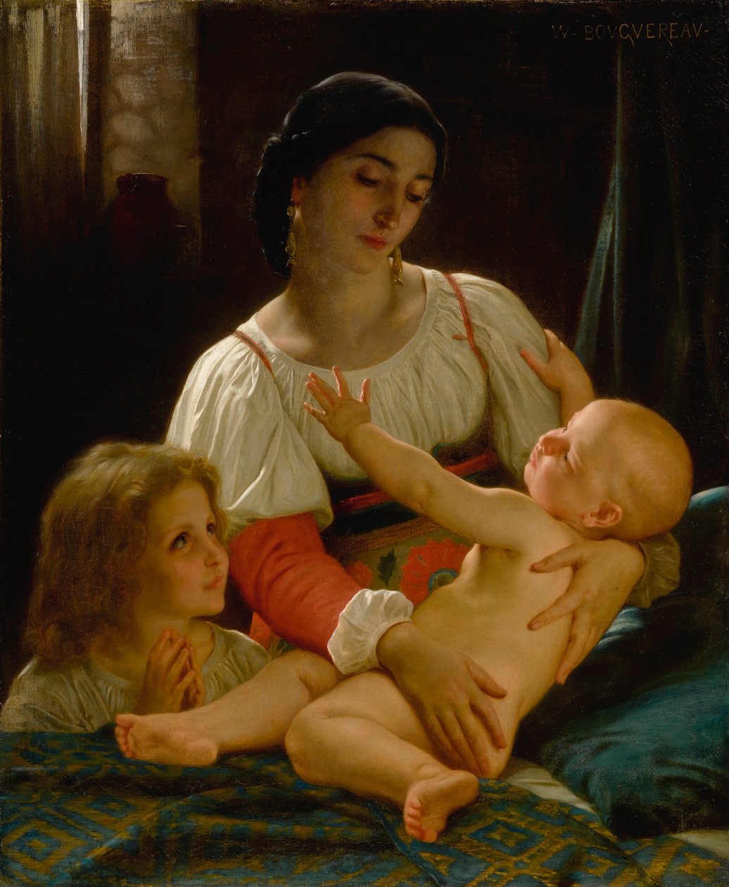 Le Réveil (Redukcja) autorstwa William Adolphe Bouguereau