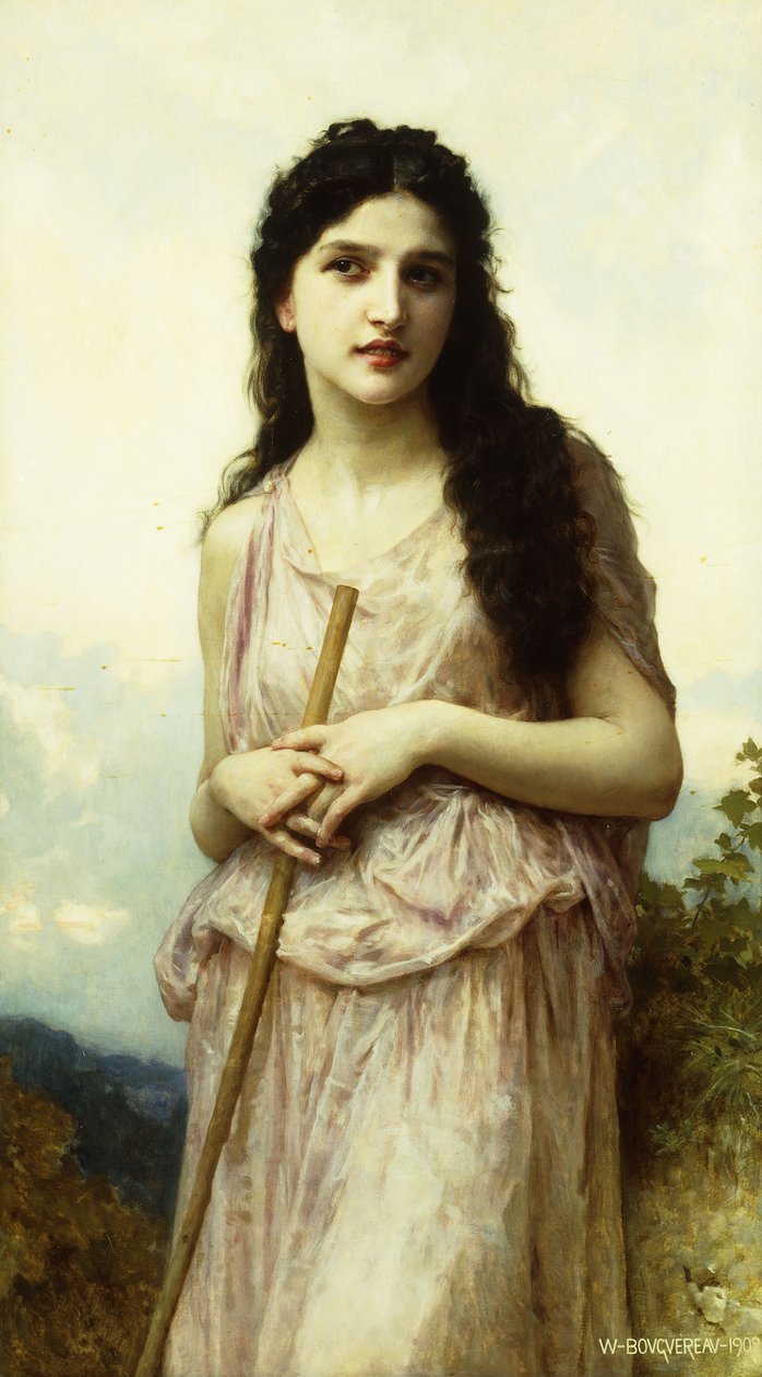 Medytacja, 1902 autorstwa William Adolphe Bouguereau