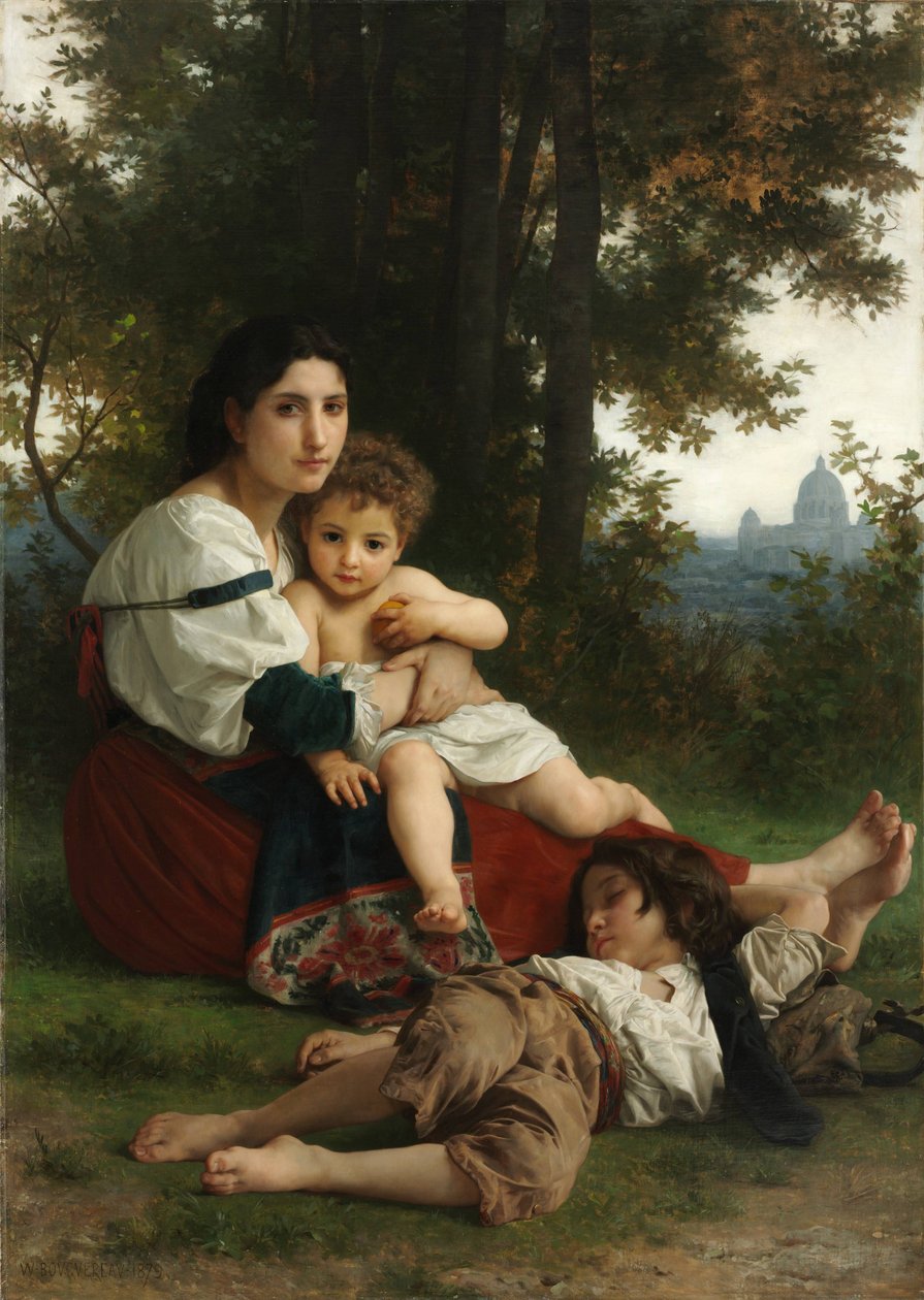 Odpoczynek autorstwa William Adolphe Bouguereau