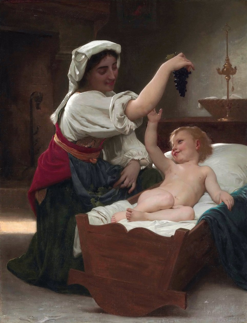 Kiść winogron autorstwa William Adolphe Bouguereau