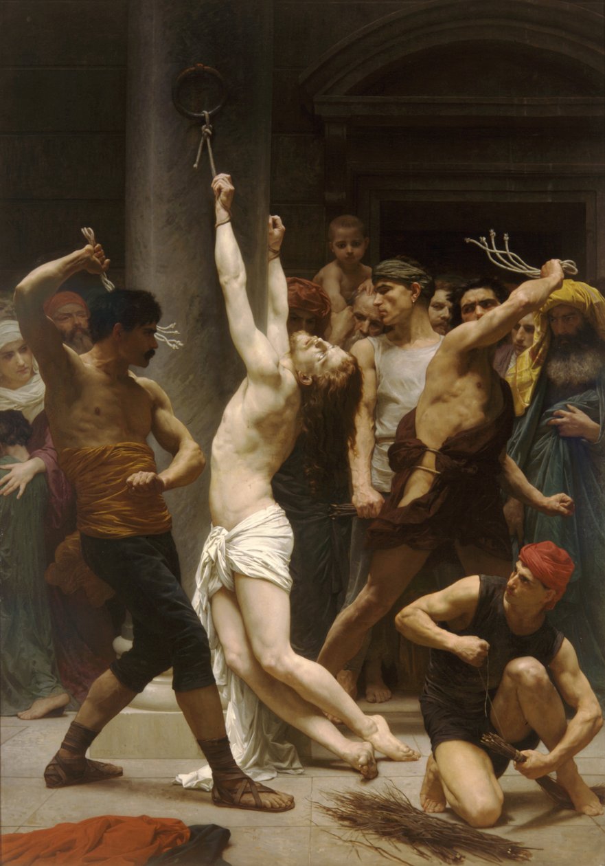 Biczowanie Chrystusa autorstwa William Adolphe Bouguereau