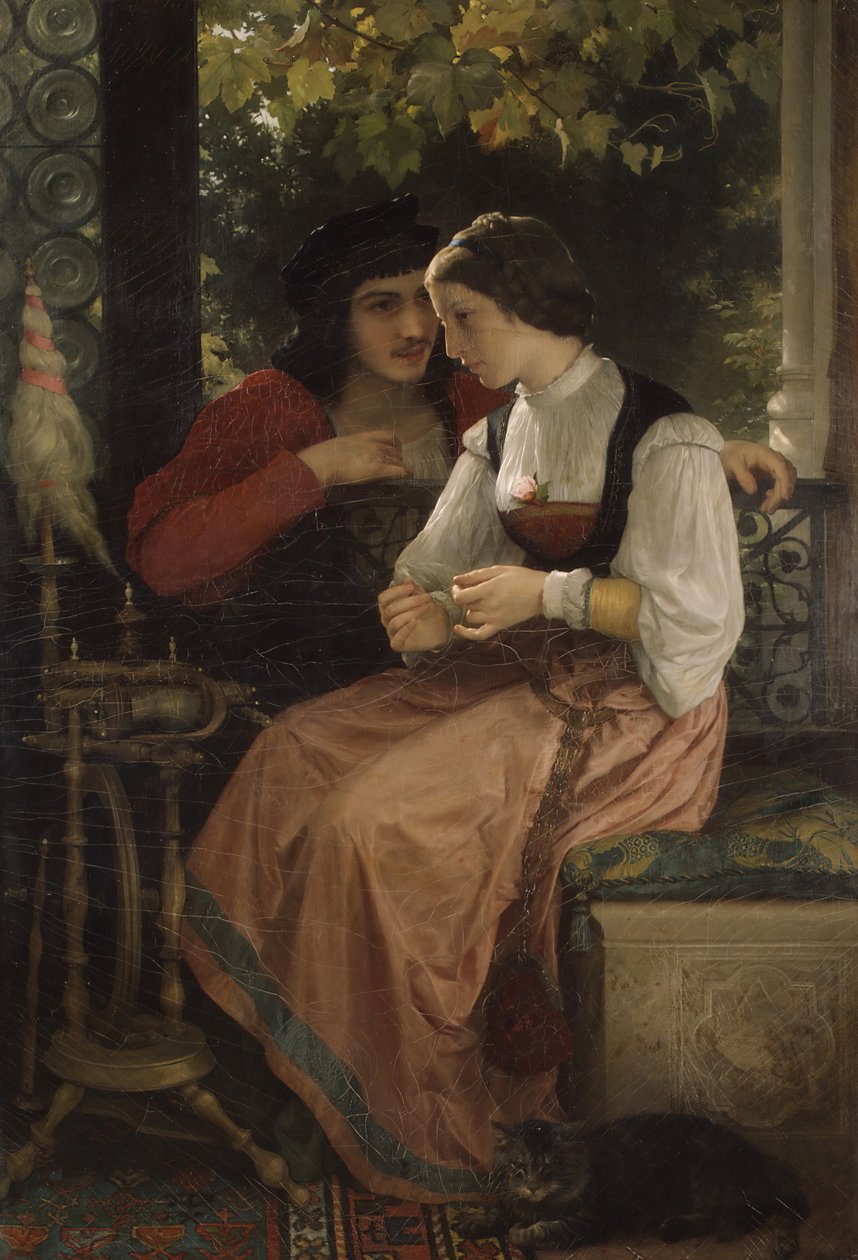 Propozycja, 1872. autorstwa William Adolphe Bouguereau