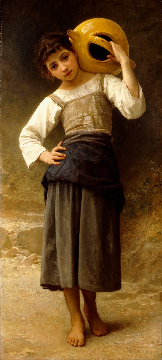 Dziewczyna Wody, autorstwa William Adolphe Bouguereau