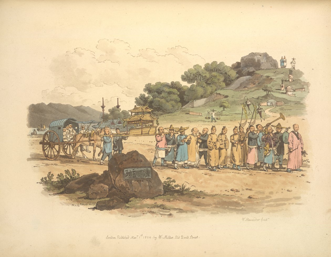 Kondukt pogrzebowy autorstwa William Alexander