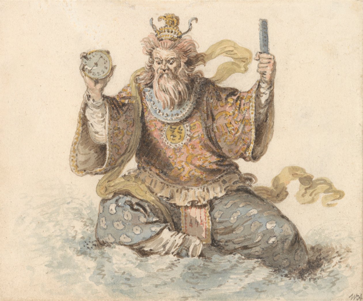 Chiński Neptun autorstwa William Alexander