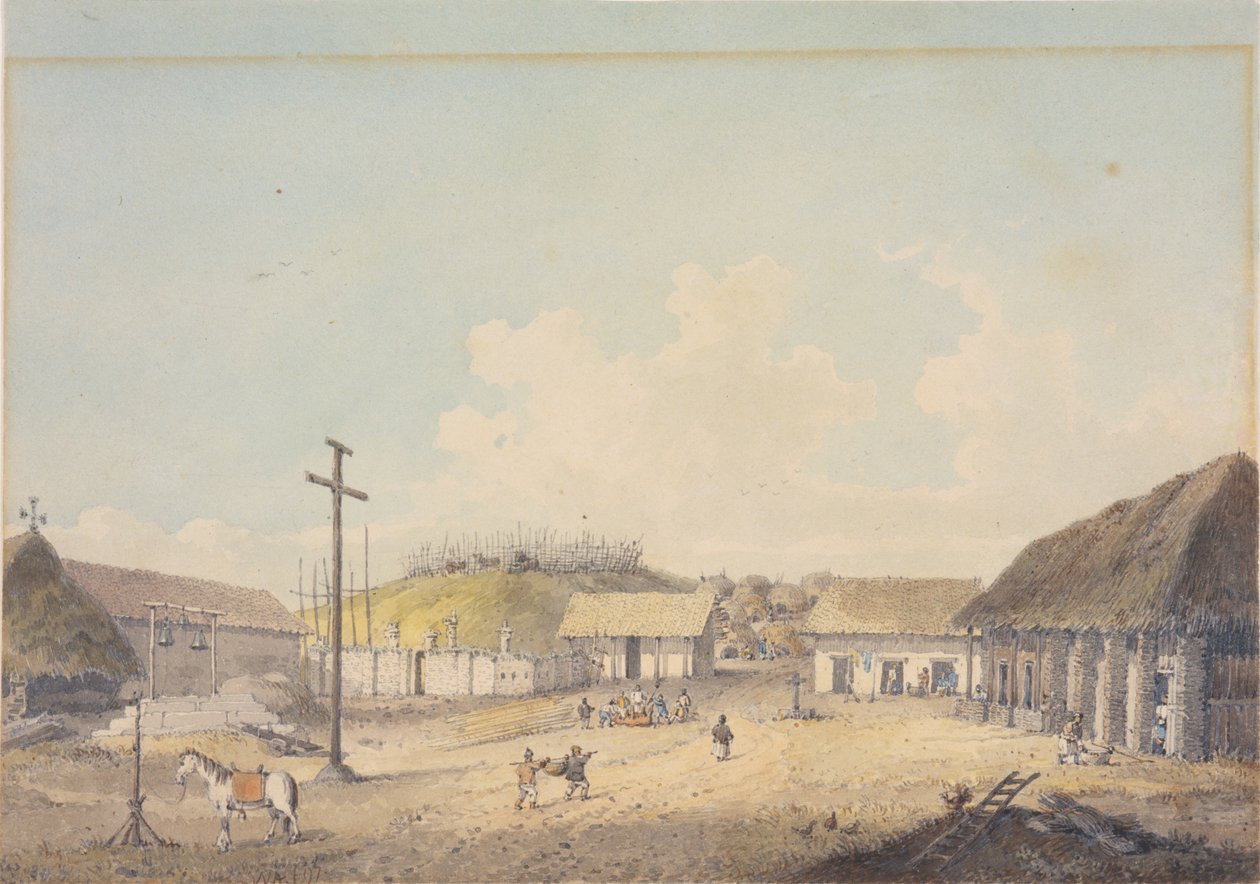 Misja Świętego Carlosa autorstwa William Alexander