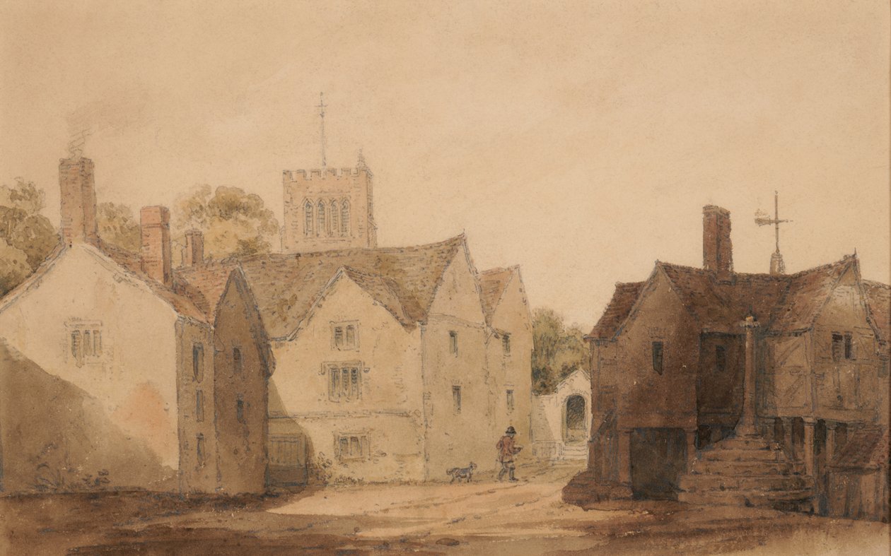 Northleach, Gloucestershire autorstwa William Alexander