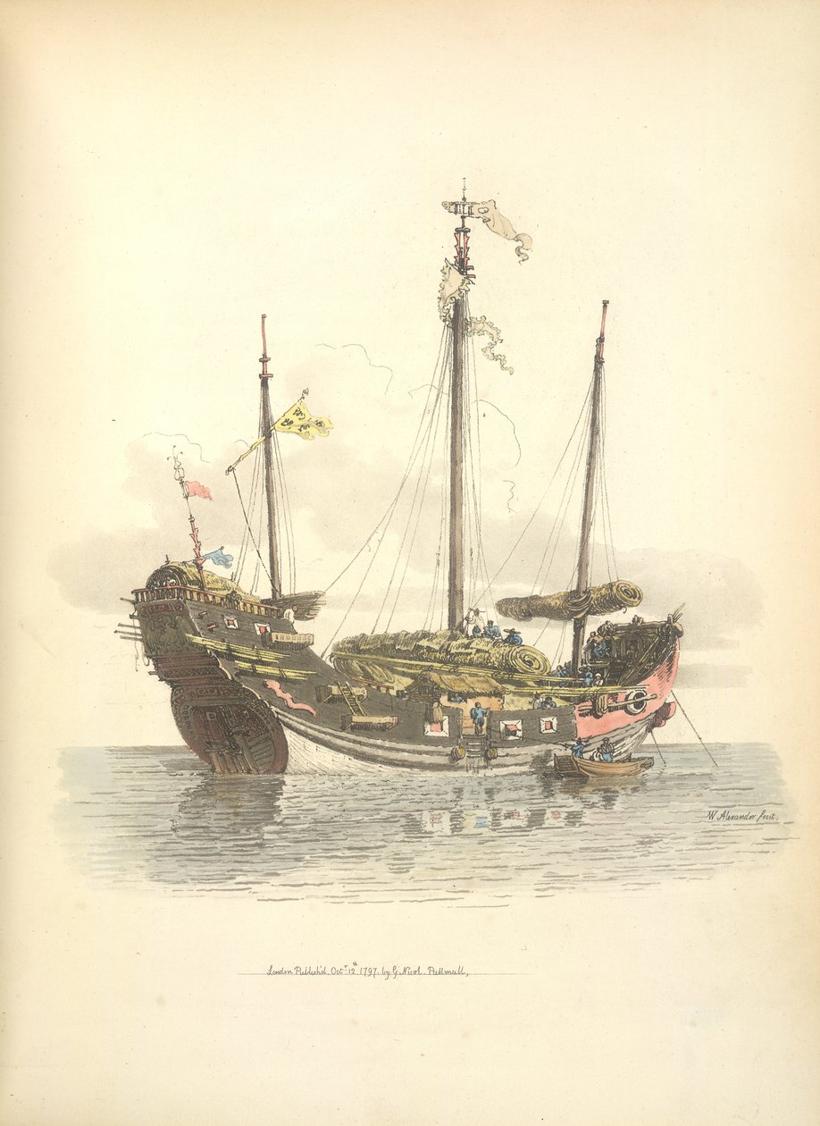 Statek handlowy autorstwa William Alexander