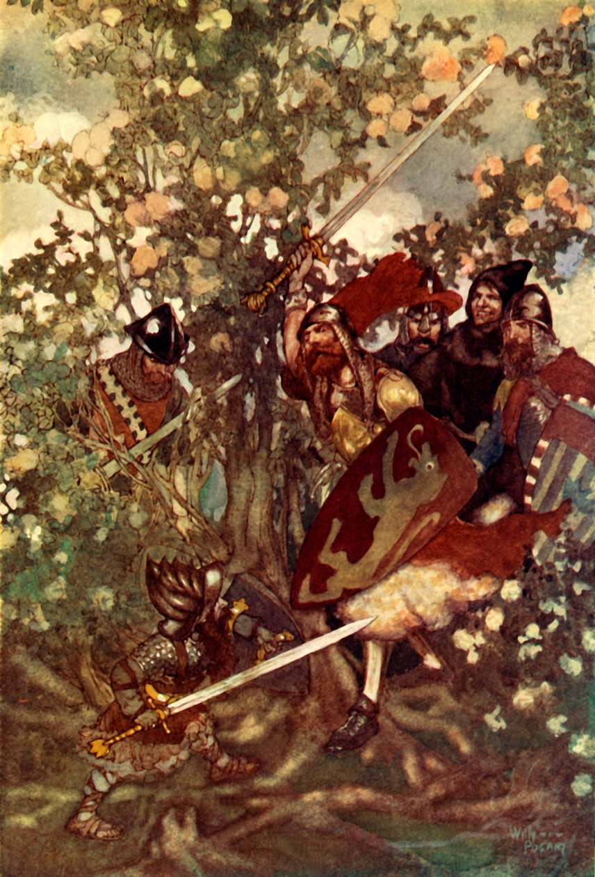 „Karłowaty Laurin”, 1919. autorstwa William Andrew Pogany