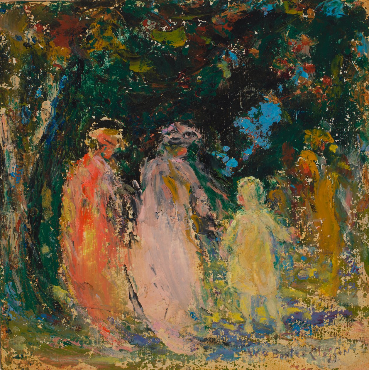 Droga leśna autorstwa William Baxter Closson