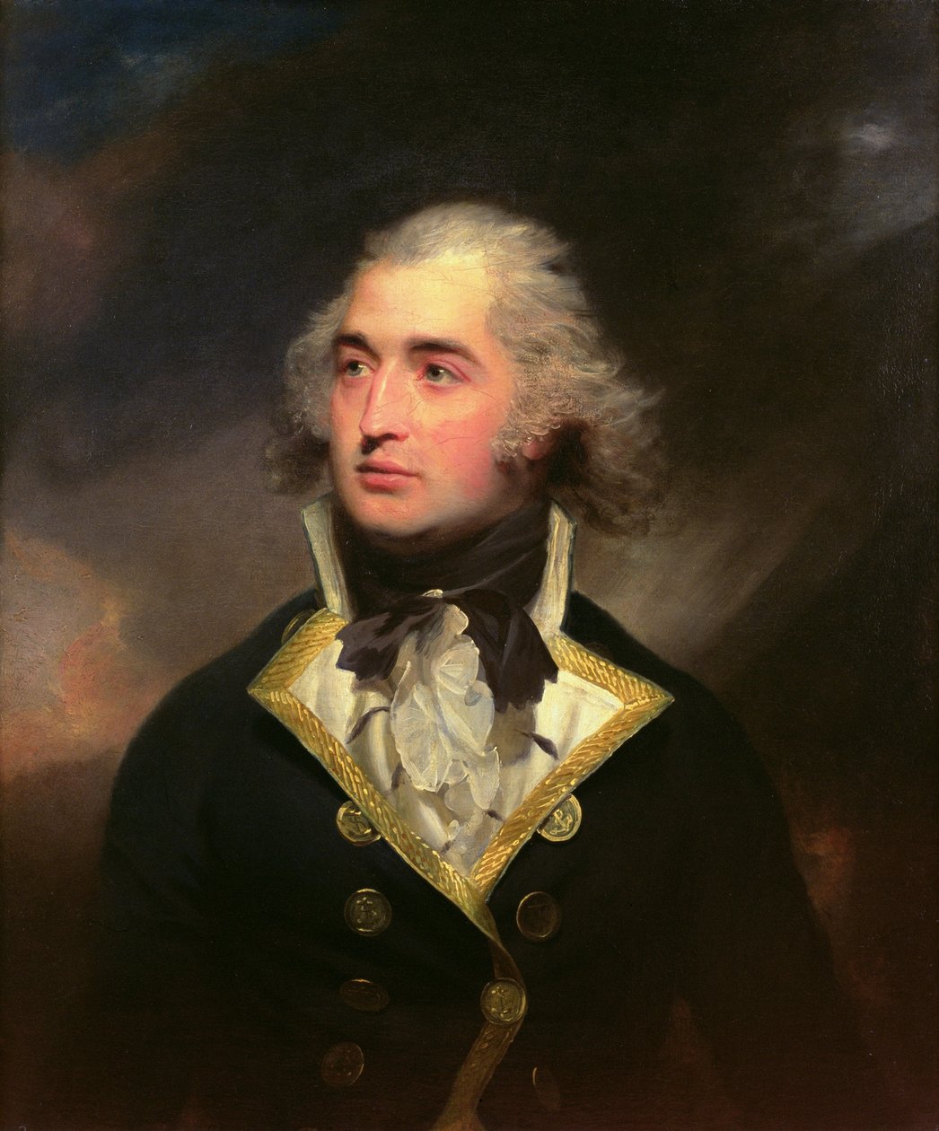 Kapitan Augustus Montgomery, R.N. autorstwa William Beechey