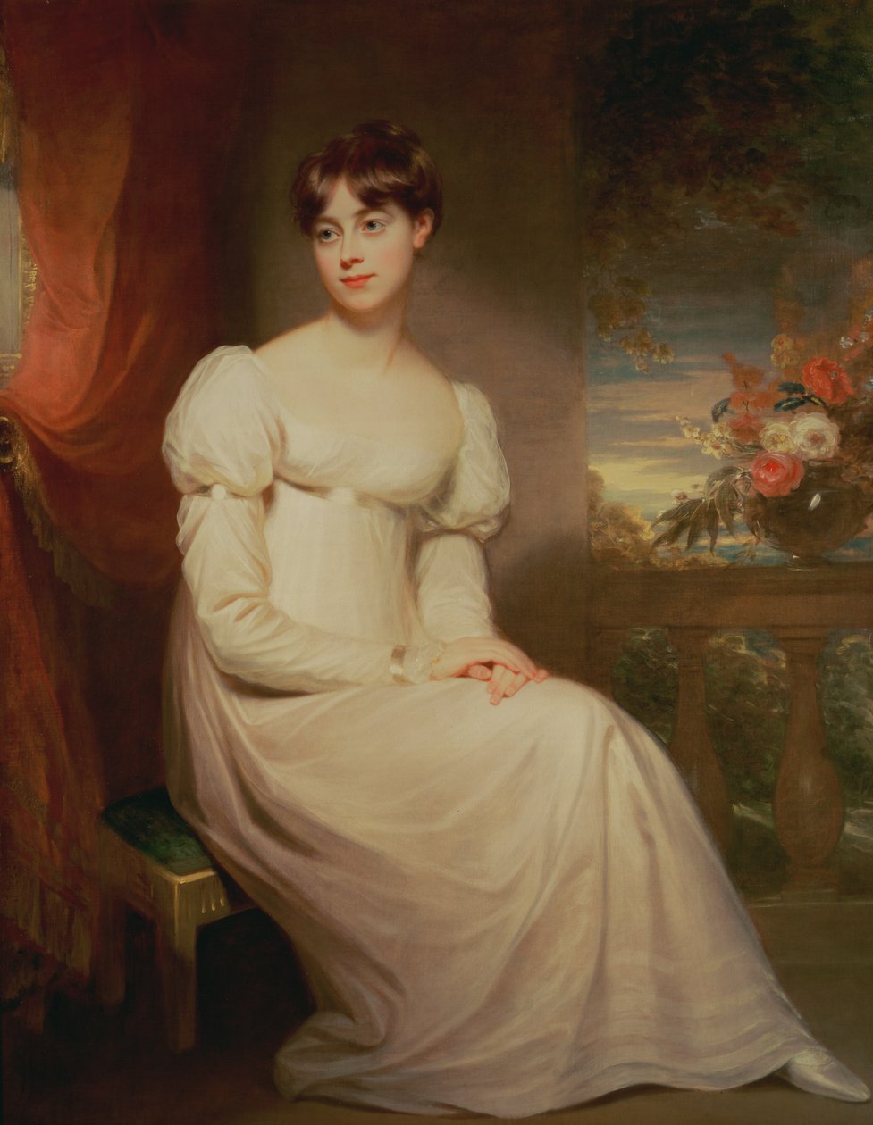 panna Harriet Beechey autorstwa William Beechey