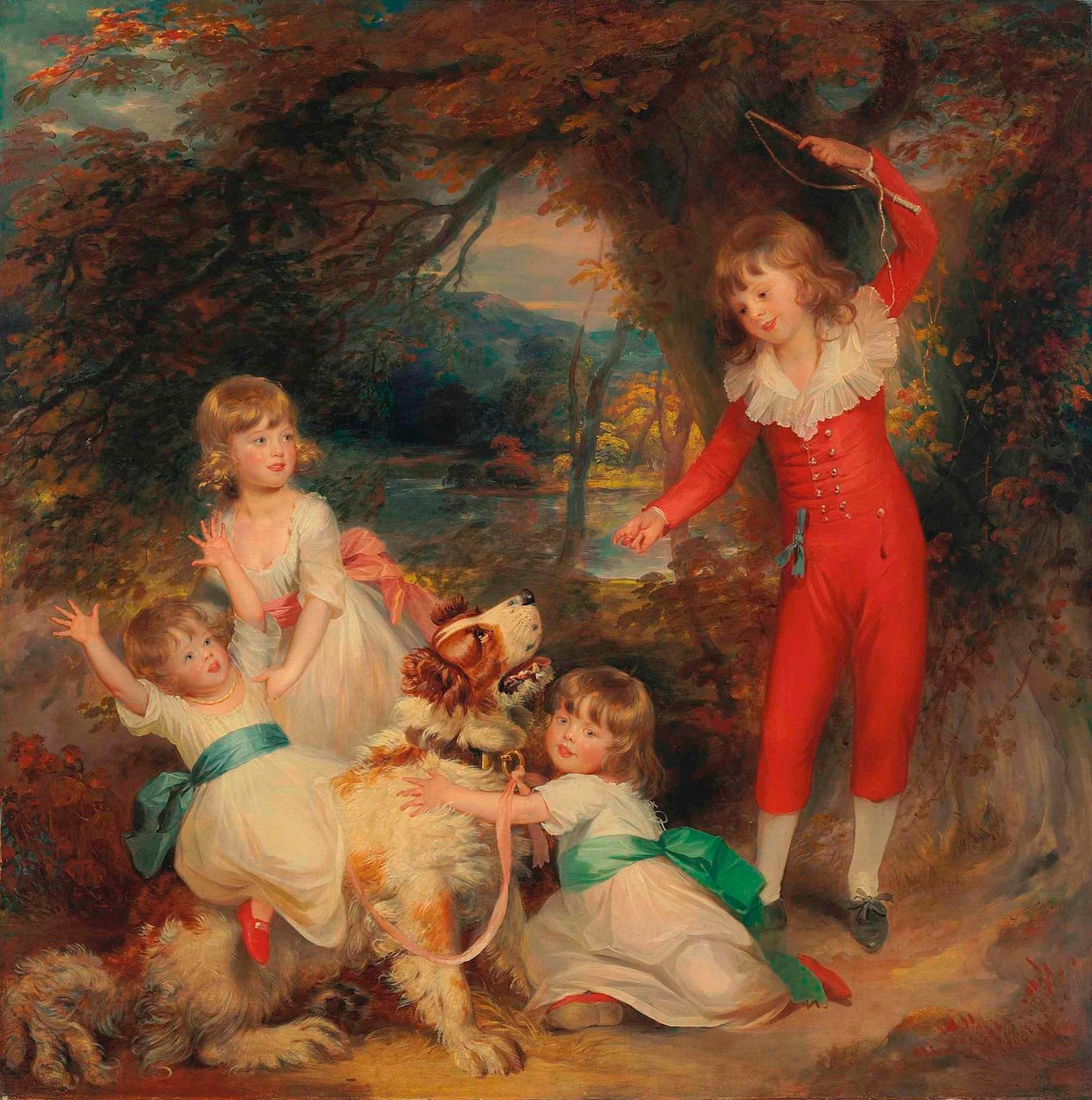 Dzieci Dashwood autorstwa William Beechey