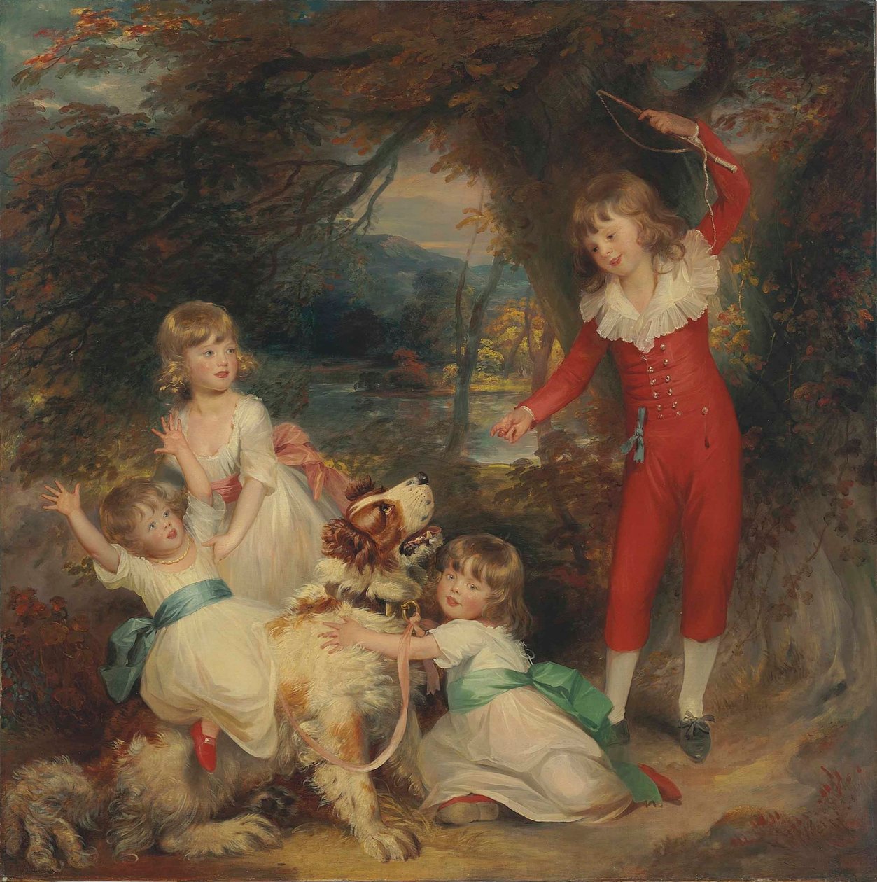 Dzieci Dashwood autorstwa William Beechey
