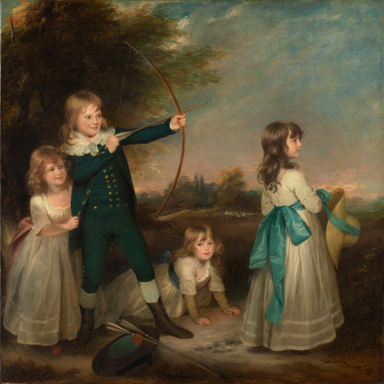Dzieci Oddie, 1789 autorstwa William Beechey