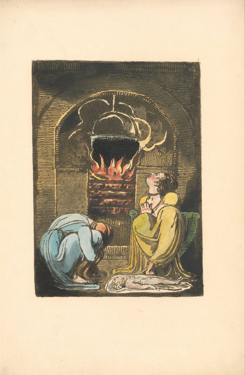 Europa. Proroctwo, płyta 8 (Bentley 9) autorstwa William Blake