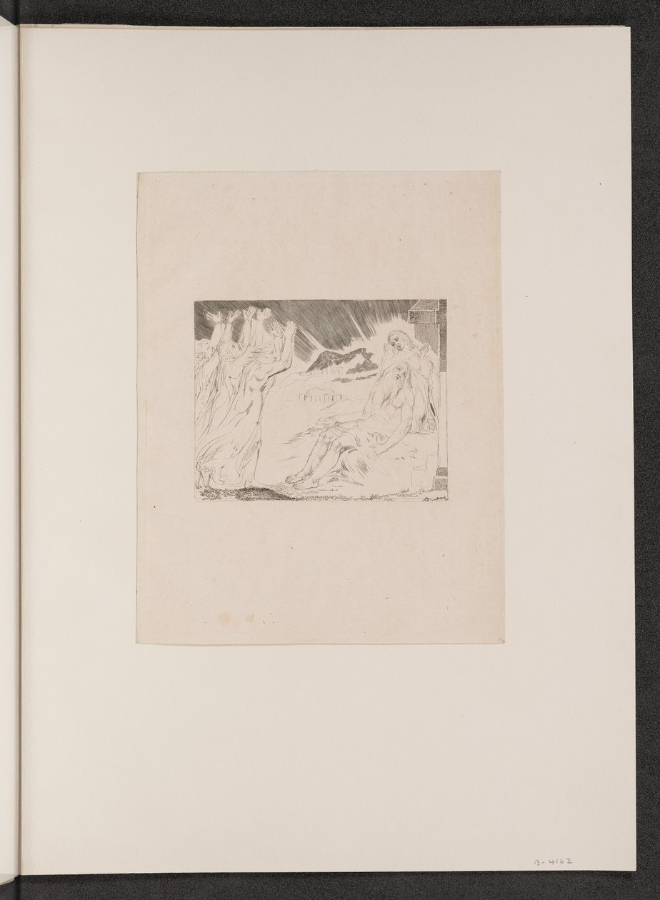 Pocieszyciele Hioba autorstwa William Blake