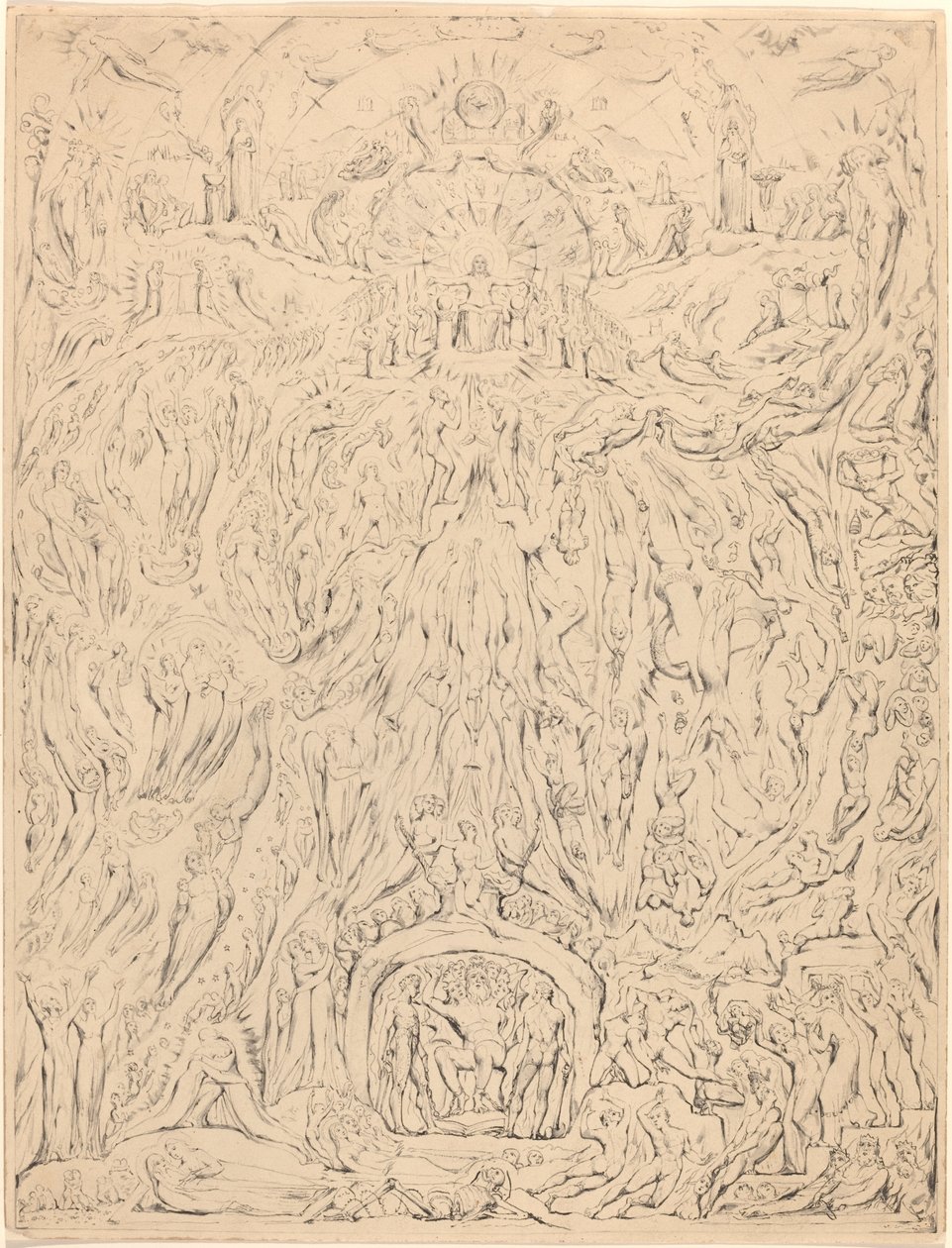 Sąd Ostateczny autorstwa William Blake