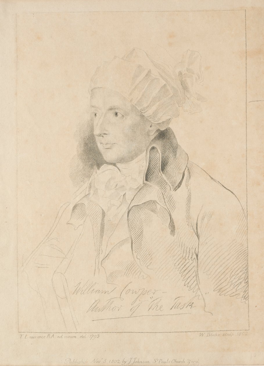 William Cowper autorstwa William Blake