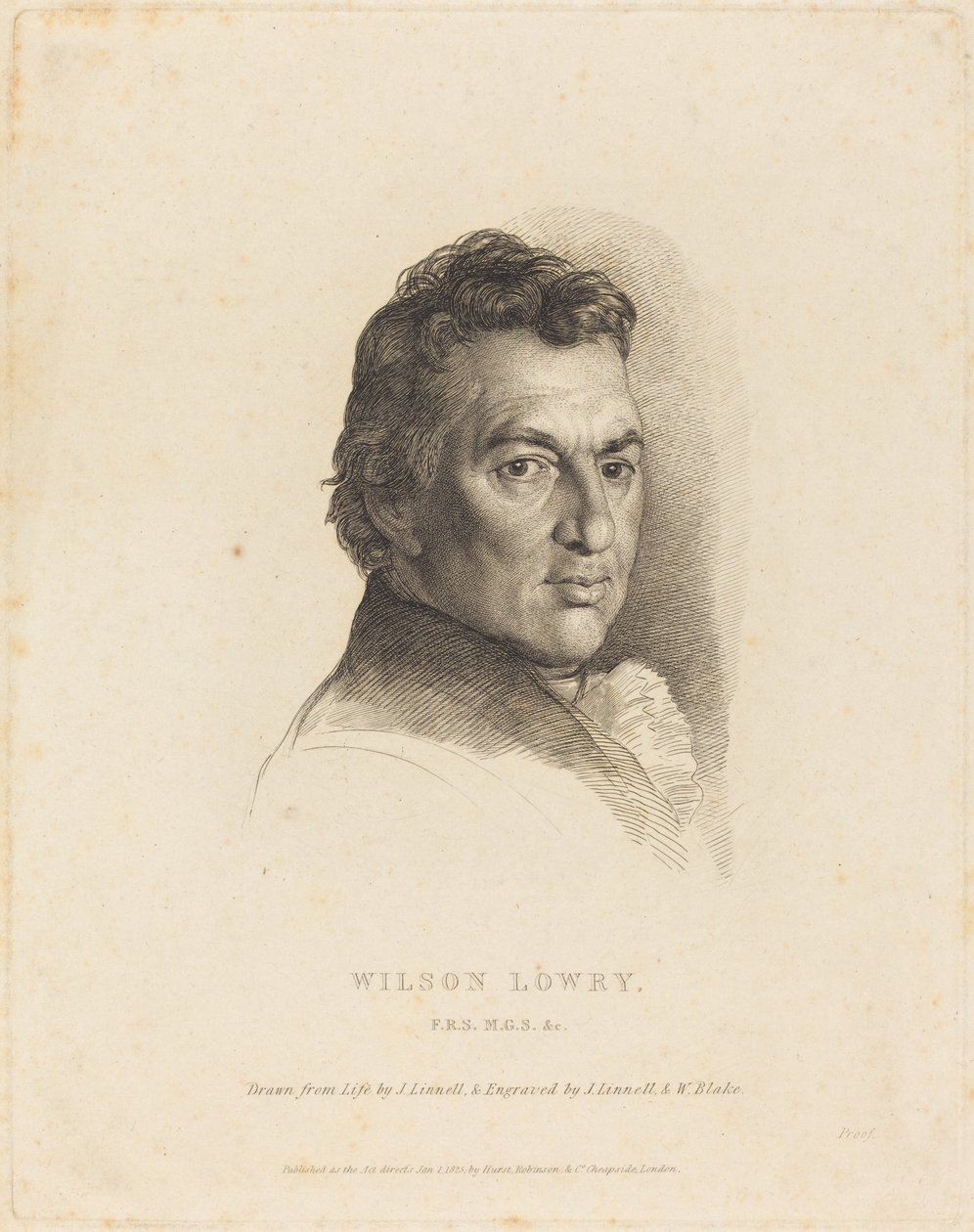 Wilson Lowry, 1825. autorstwa William Blake