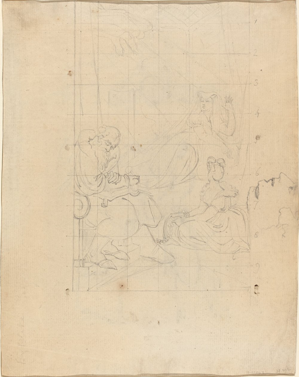 Sen królowej Katarzyny [odbyt] autorstwa William Blake after Henry Fuseli