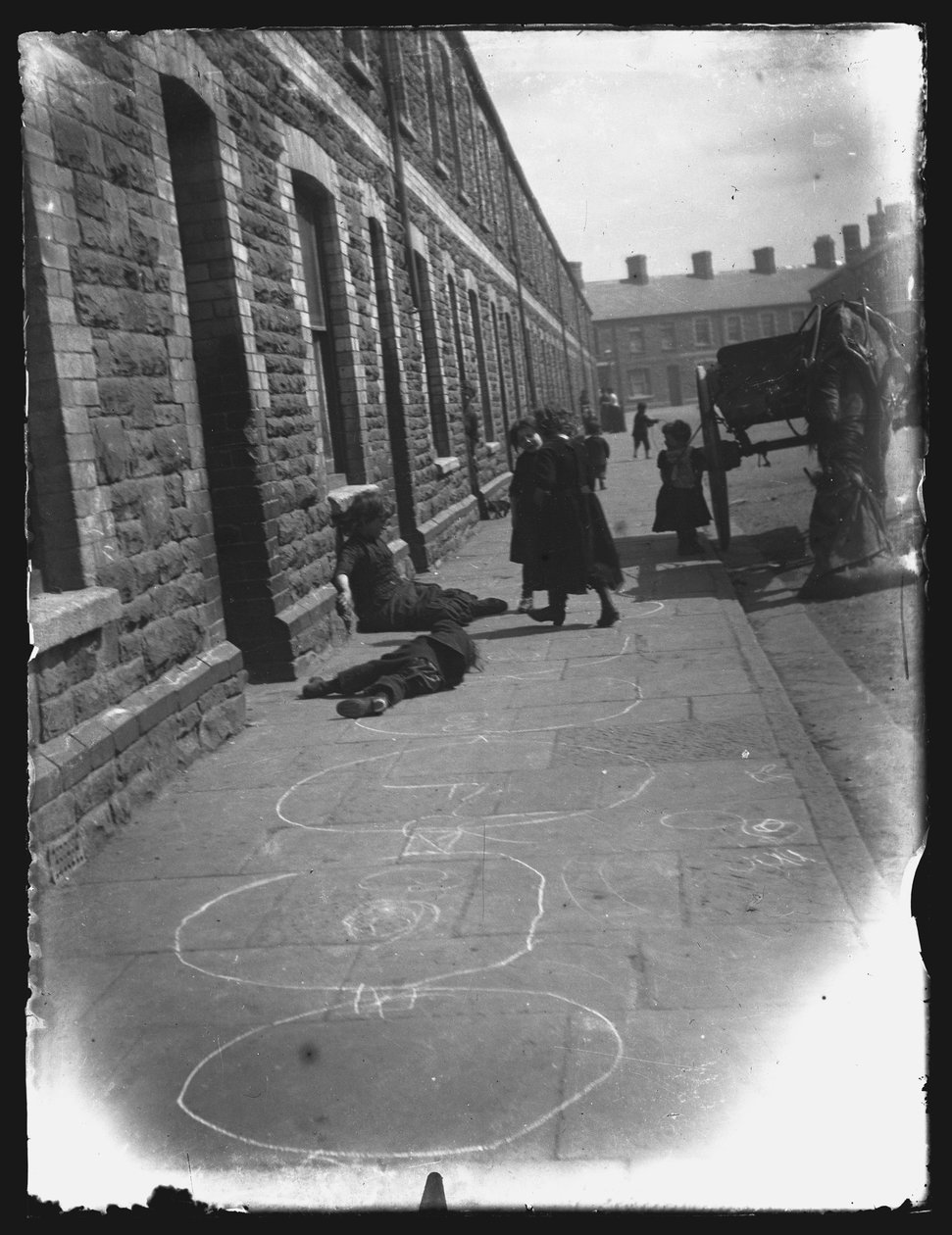 Helen Street, Cardiff, 1892. autorstwa William Booth