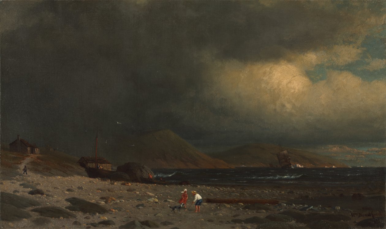 Wybrzeże Labradorów, ok. 1860. autorstwa William Bradford
