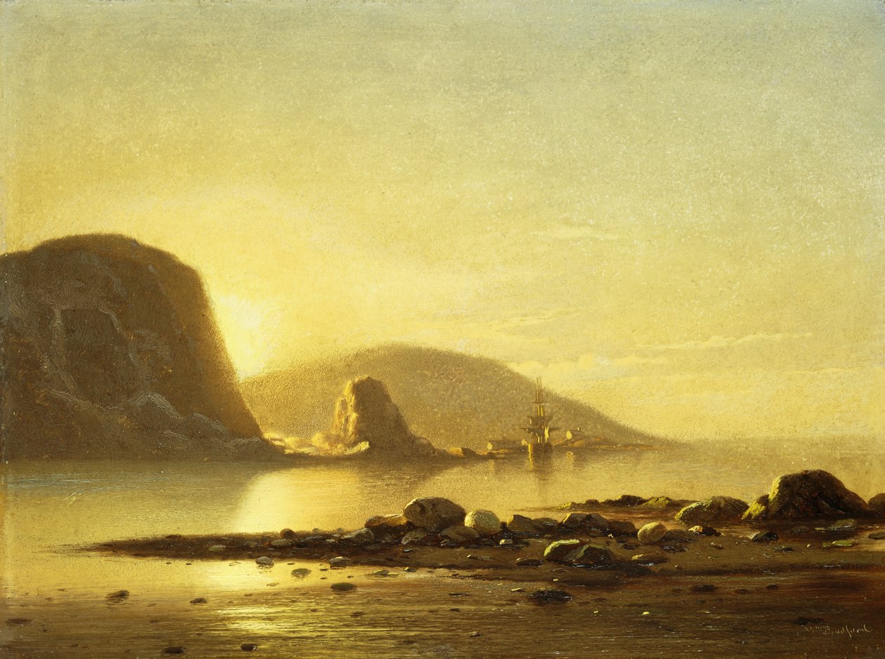 Zatoka wschodu słońca, autorstwa William Bradford