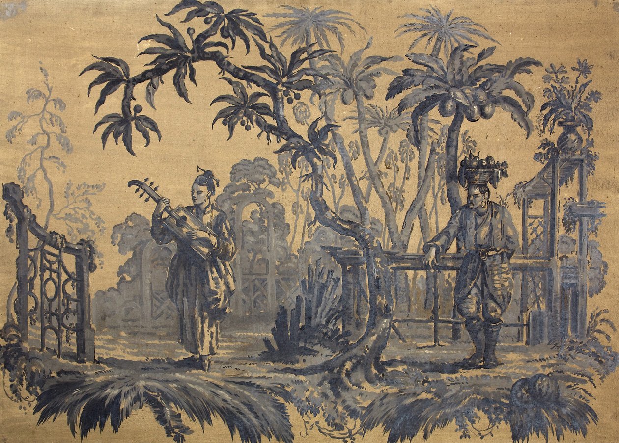 Chinoiserie (olej na płótnie) autorstwa William Bruce Ellis Ranken
