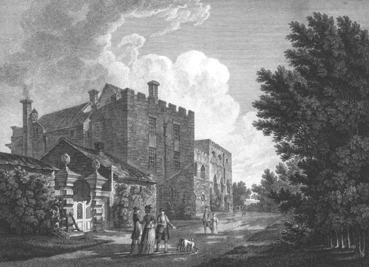 Zamek Greystoke, 1778 autorstwa William Byrne
