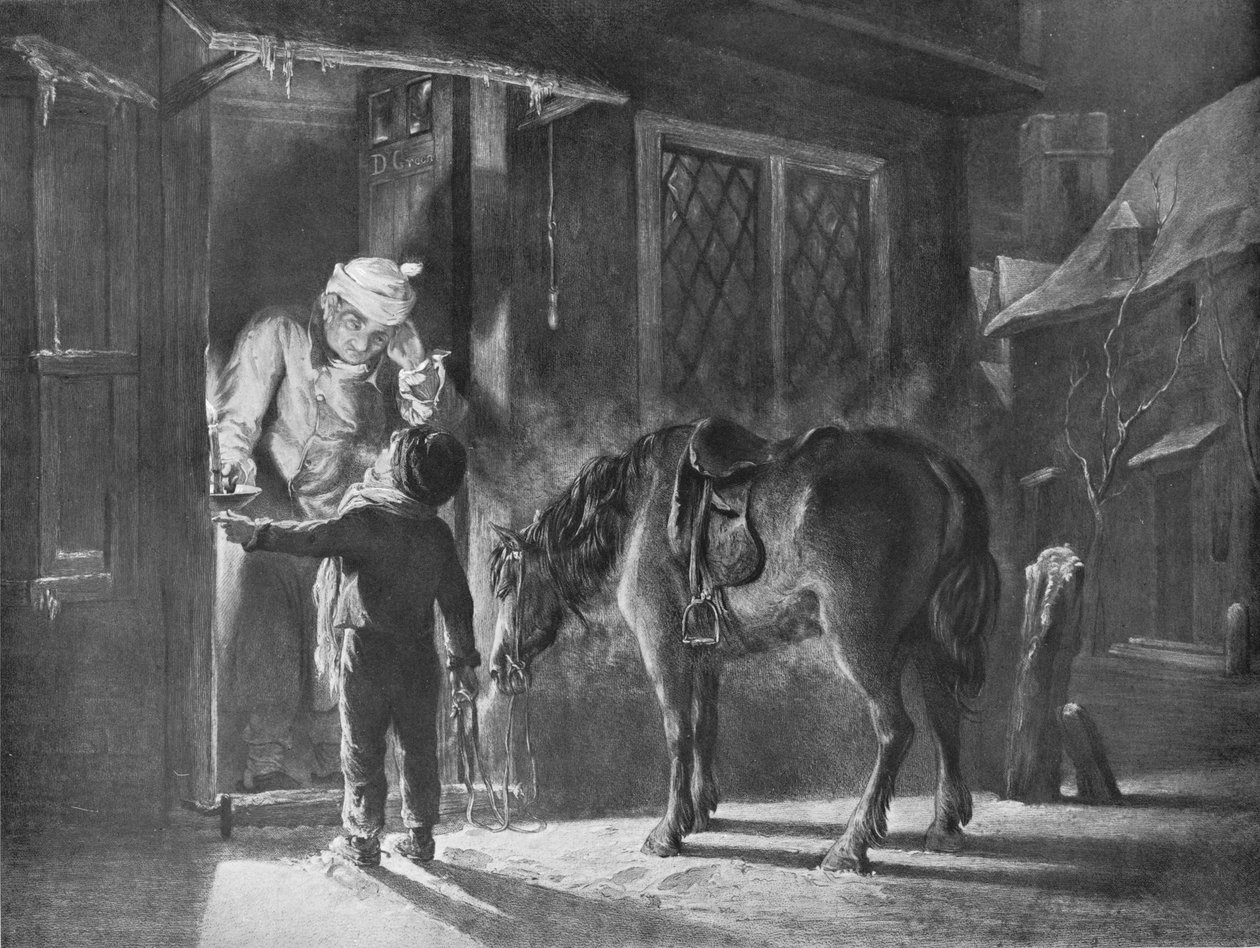 Sprowadzenie Doktora, 1845, 1912 autorstwa William Collins