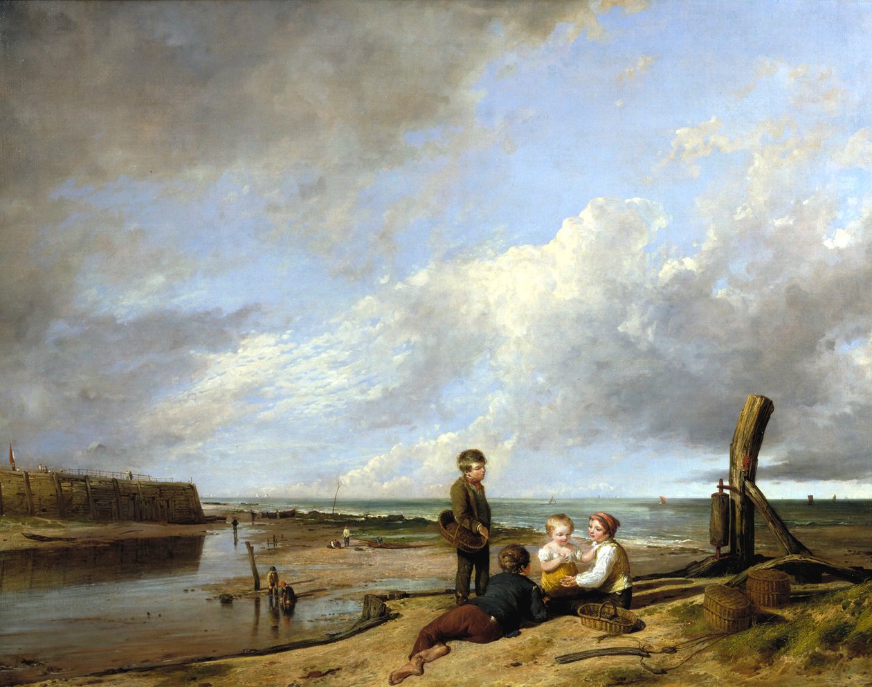 „Krewetki w Cromer”, 1815 autorstwa William Collins