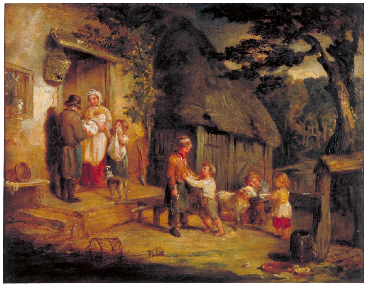 „Owieczka domowa”, c1813 r. autorstwa William Collins