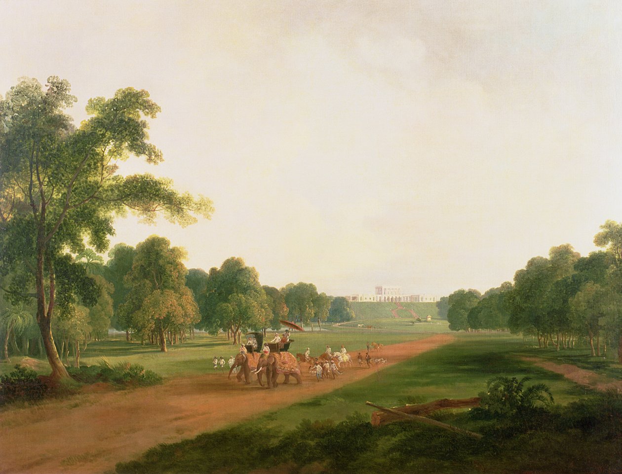 Polowanie w Indiach autorstwa William Daniell