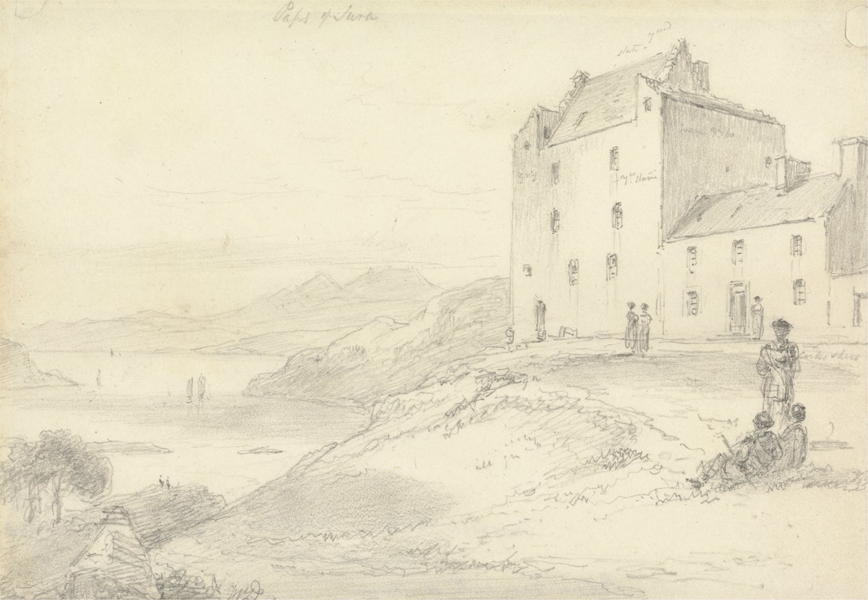 Zamek Craignish, Jura autorstwa William Daniell