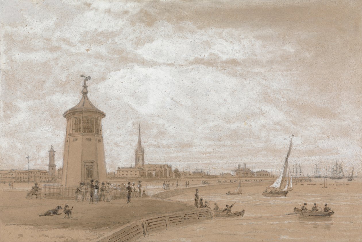 Harwich, hrabstwo Essex autorstwa William Daniell