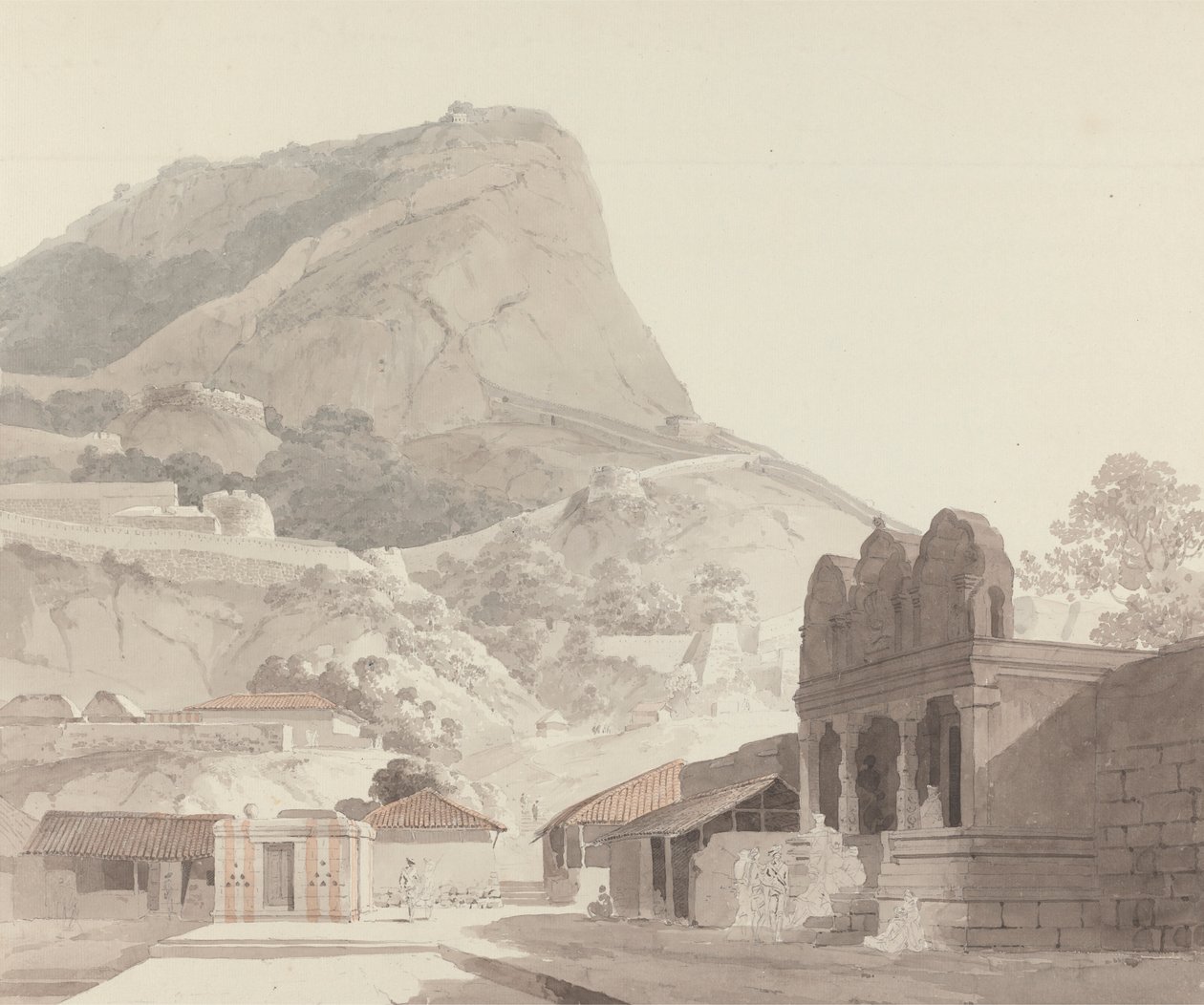 Sankrydroog, Madras autorstwa William Daniell