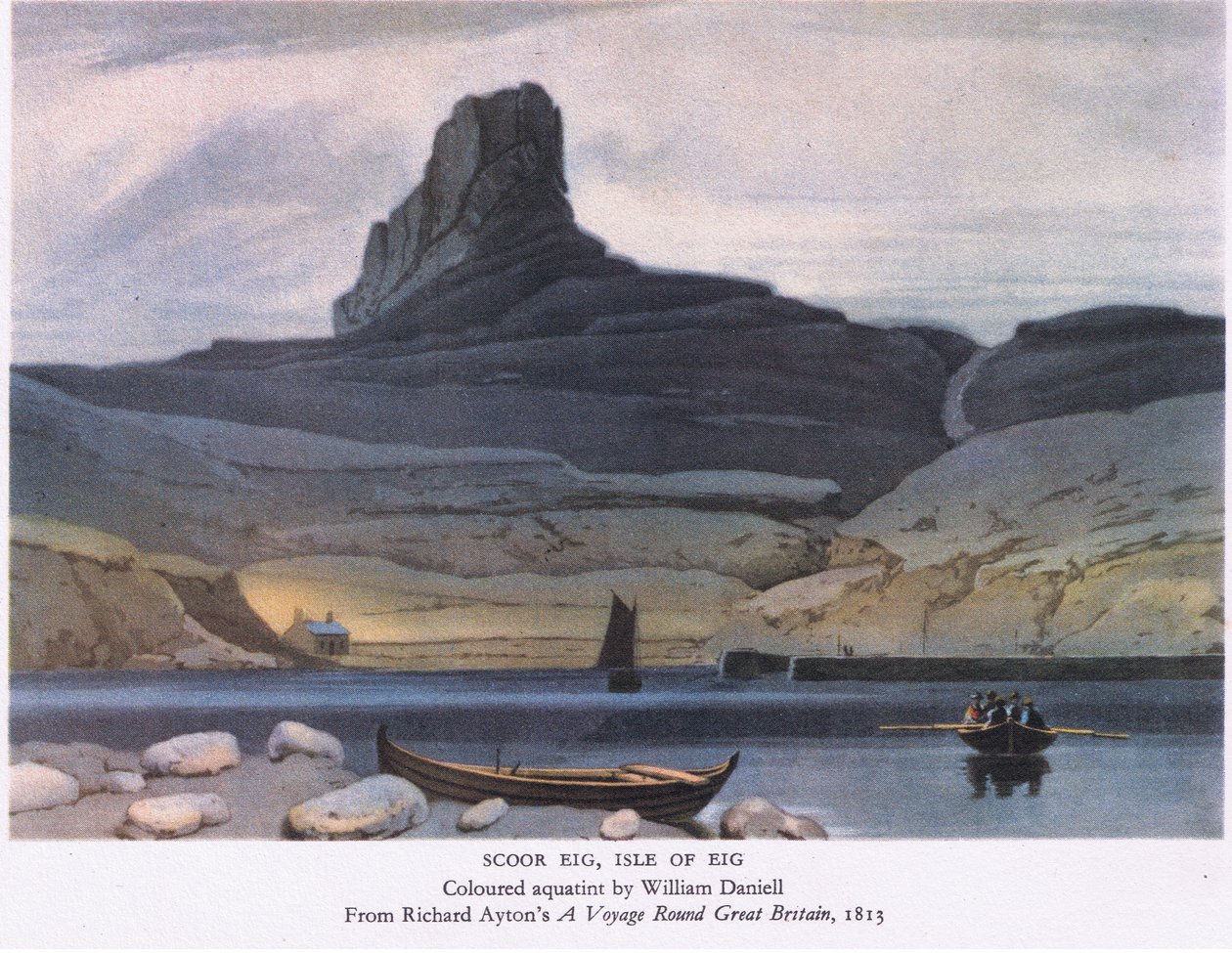 Scar Eig, Wyspa Eig, 1945 autorstwa William Daniell