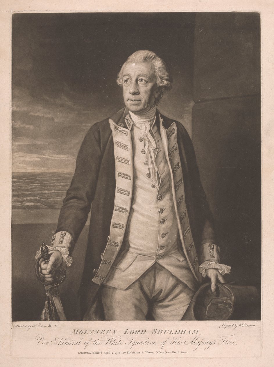Molyneux Lorda Shuldhama autorstwa William Dickinson
