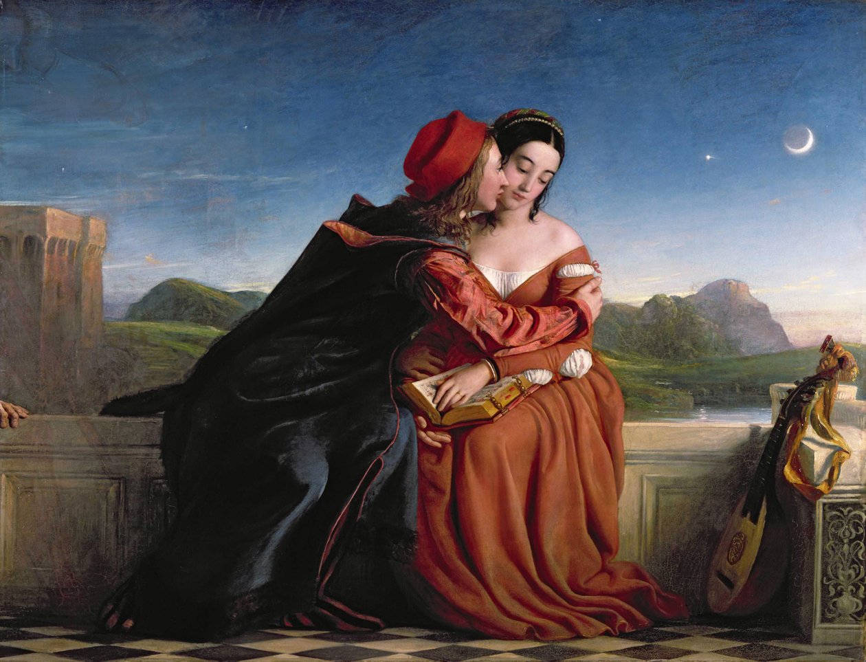Francesca da Rimini, 1837. autorstwa William Dyce