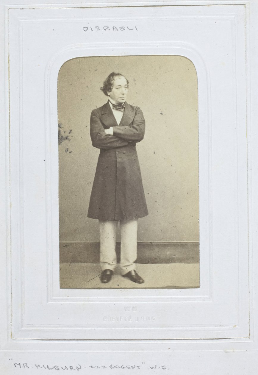 Benjamin Disraeli, 1860-69. autorstwa William Edward Kilburn