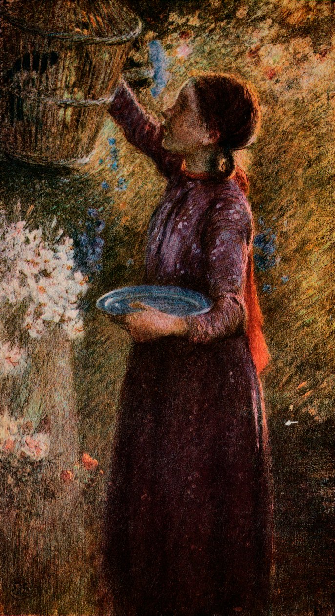 Klatka dla ptaków, ok. 1900, 1918 r. autorstwa William Edward Stott