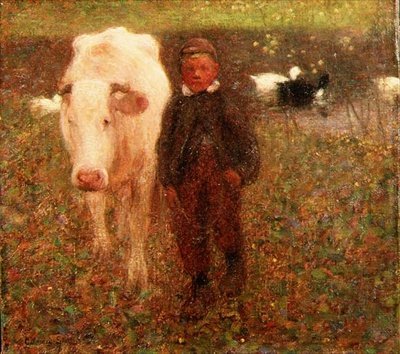 Biała Krowa autorstwa William Edward Stott