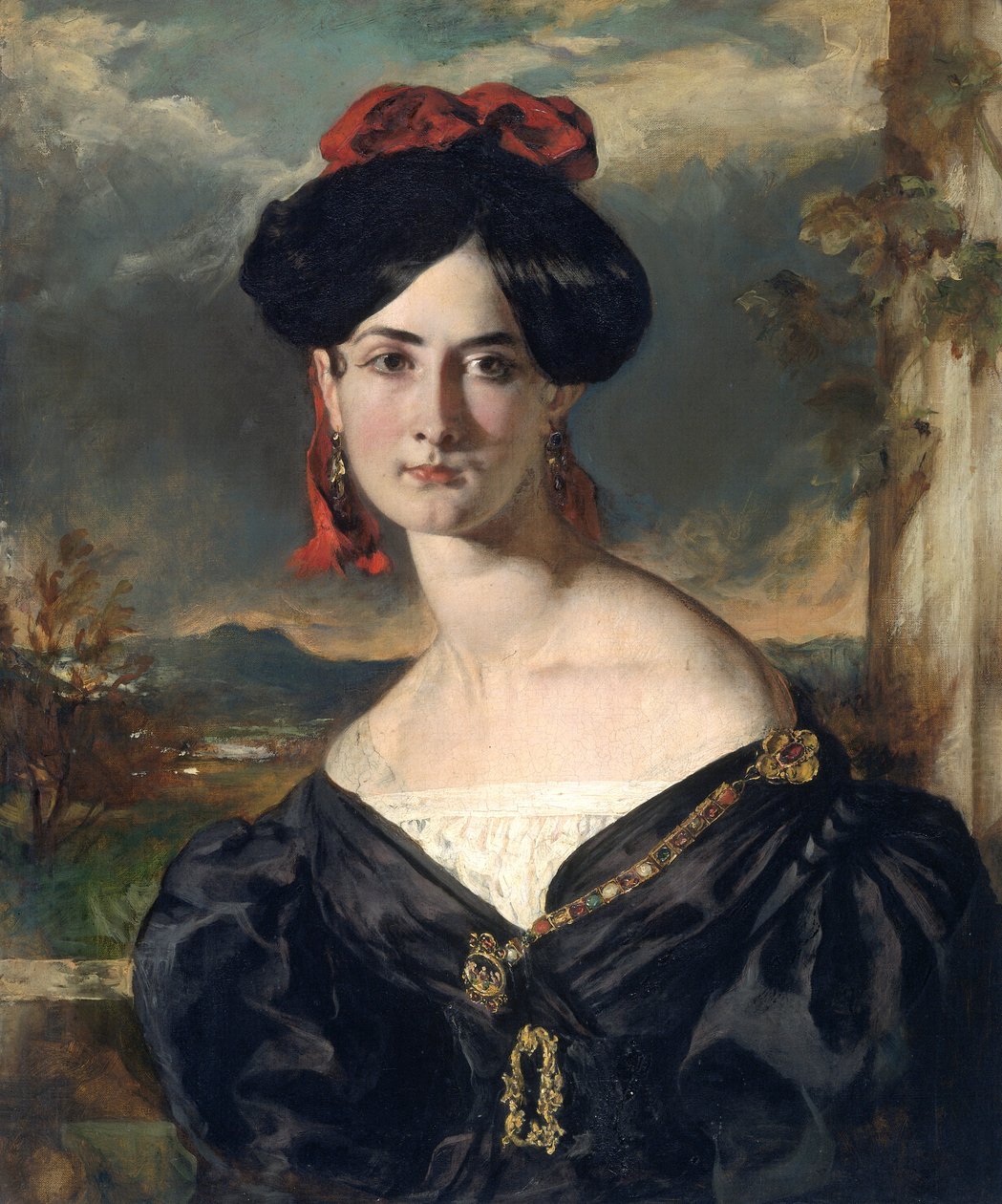 „Louisa Rolls, pani Vaughan”, d.1853, 1835 autorstwa William Etty