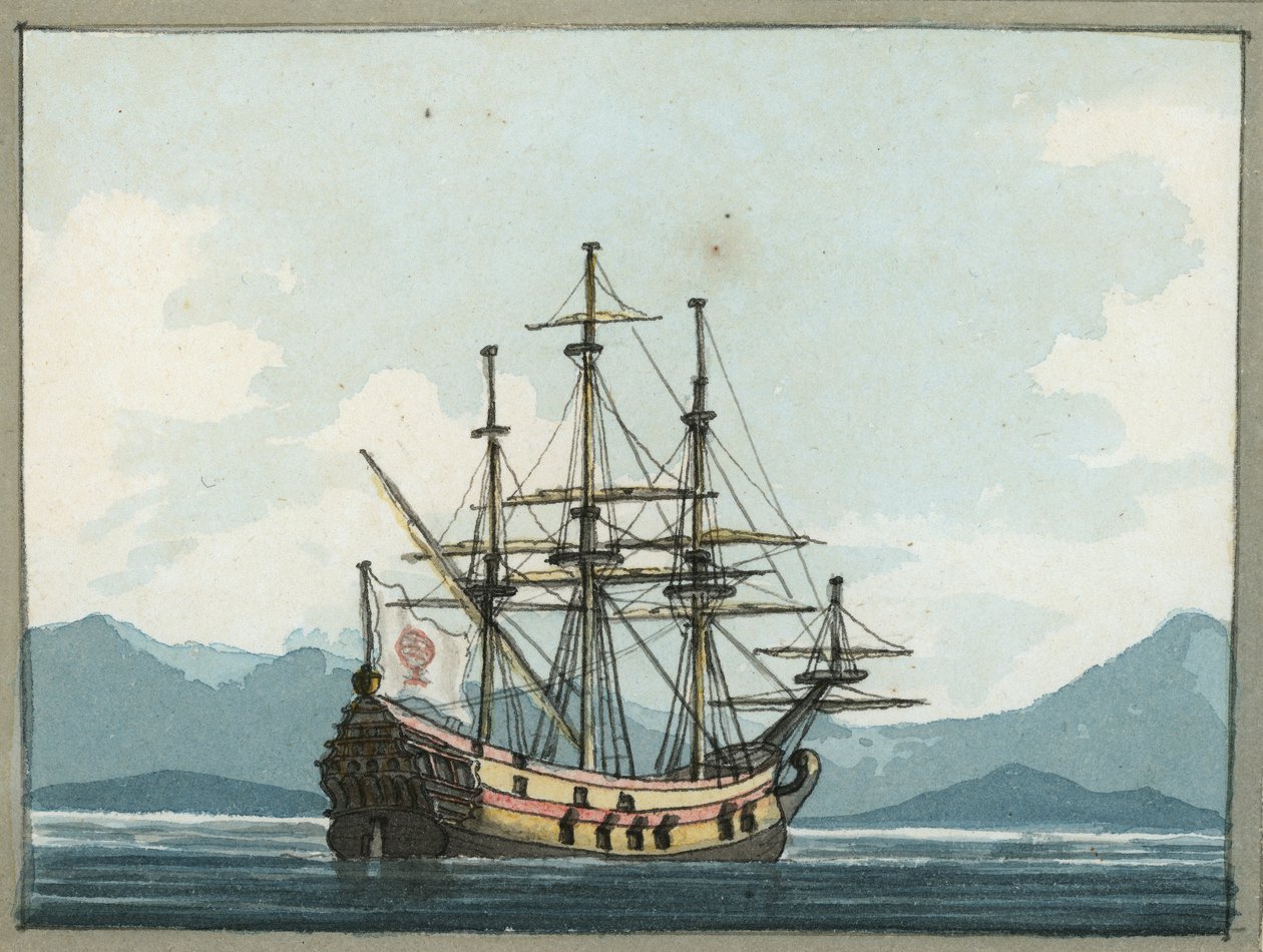 Galera wenecka w bitwie pod Lepanto autorstwa William Ffarington
