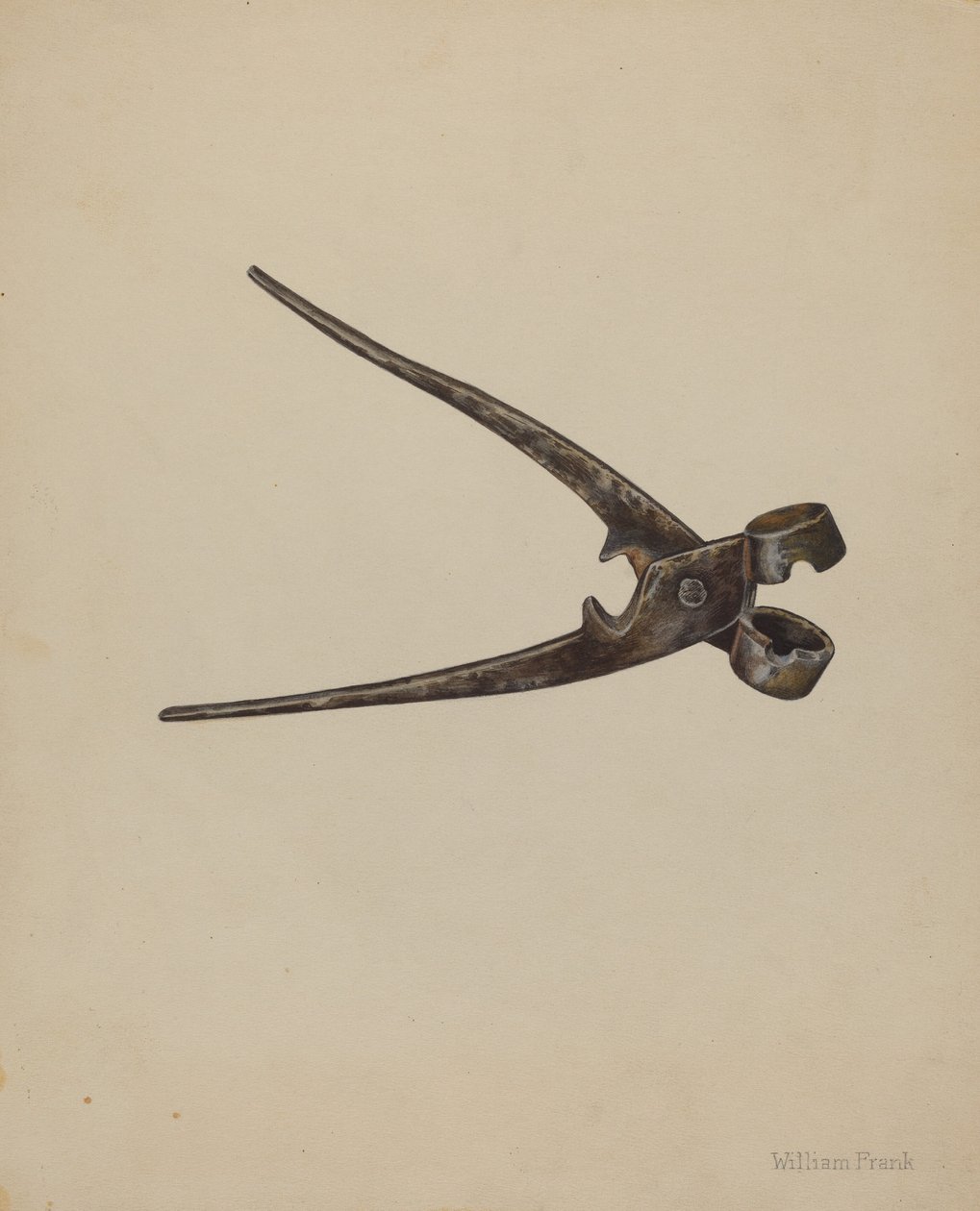 Forma pocisku, c. 1940. autorstwa William Frank