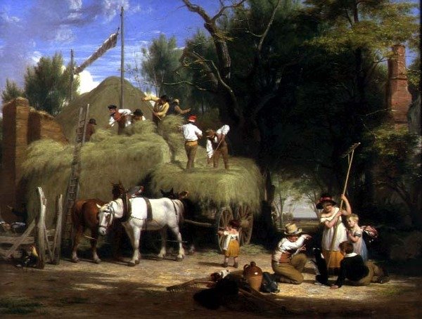 Układanie siana autorstwa William Frederick Witherington