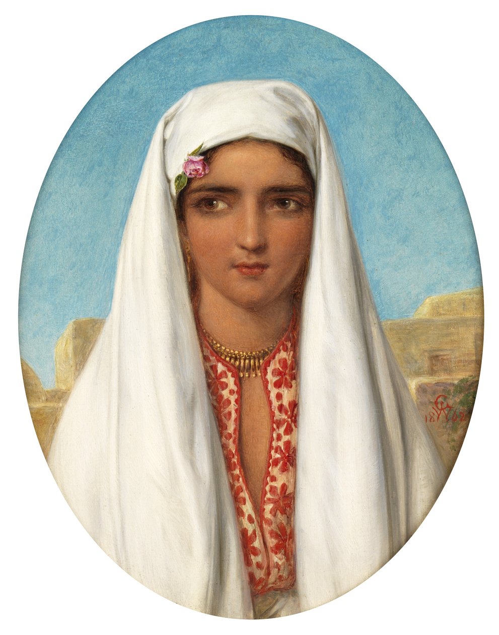 Piękność Wschodu, 1862 autorstwa William Gale