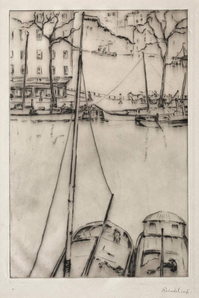 Zobacz w Rotterdamie autorstwa William George Reindel